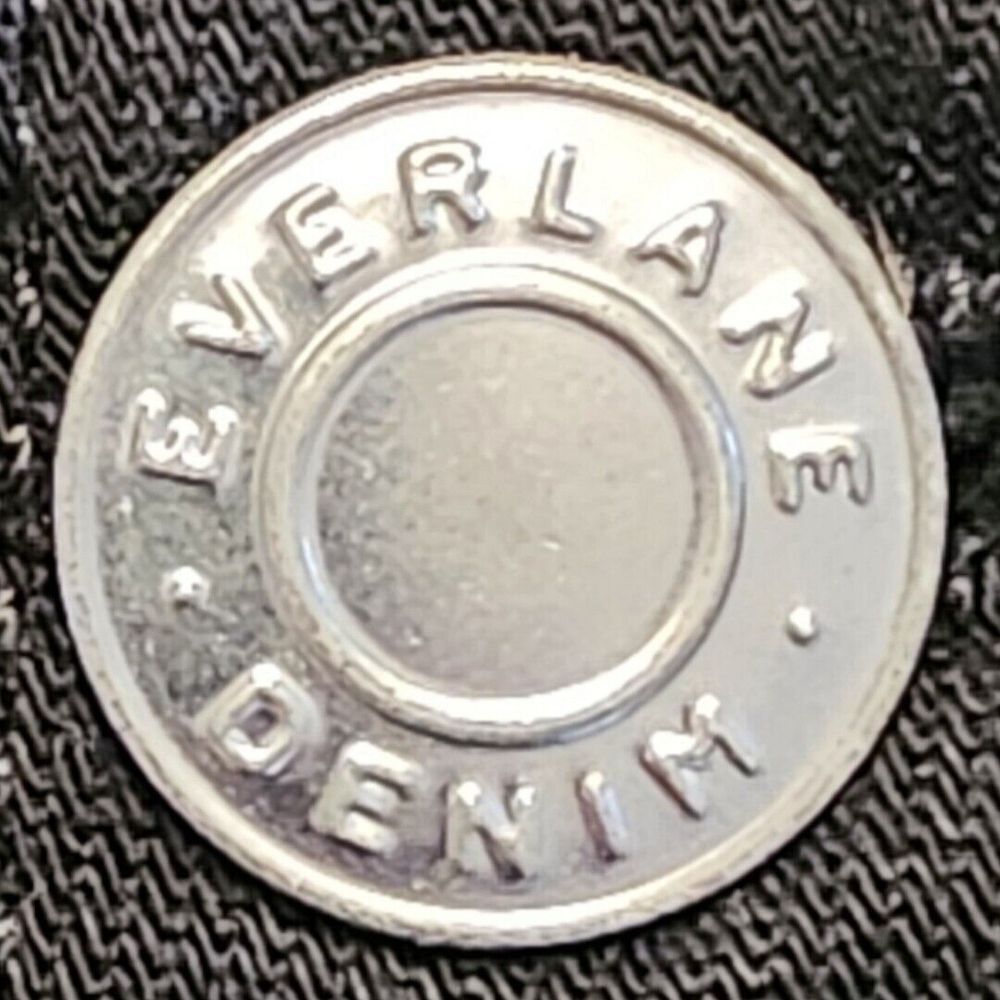 NWT Everlane The Way-High Skinny Jean Black Size 27 Grunge Organic Stretch Denim - Picture 10 of 10